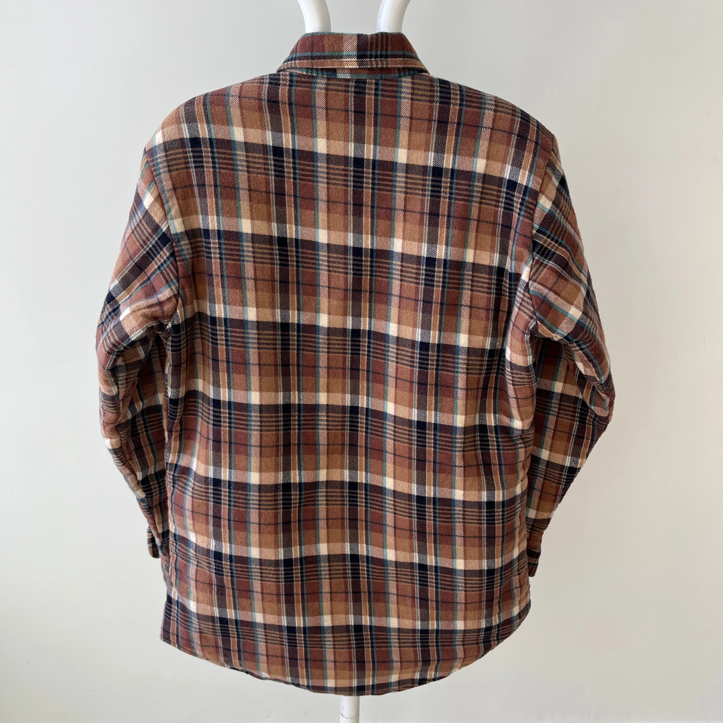 1980/90s Insulated Flannel Jacket/Shirt/Shaket - Excellent Shape