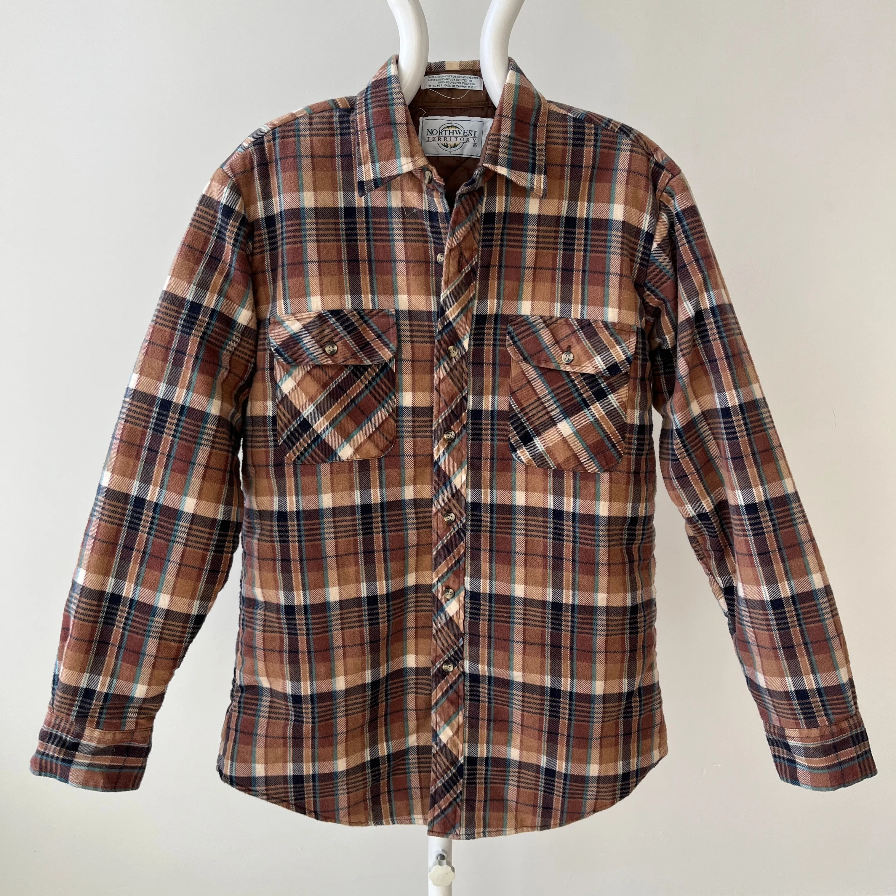 1980/90s Insulated Flannel Jacket/Shirt/Shaket - Excellent Shape