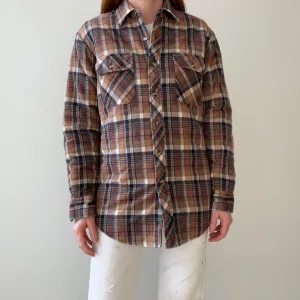1980/90s Insulated Flannel Jacket/Shirt/Shaket - Excellent Shape