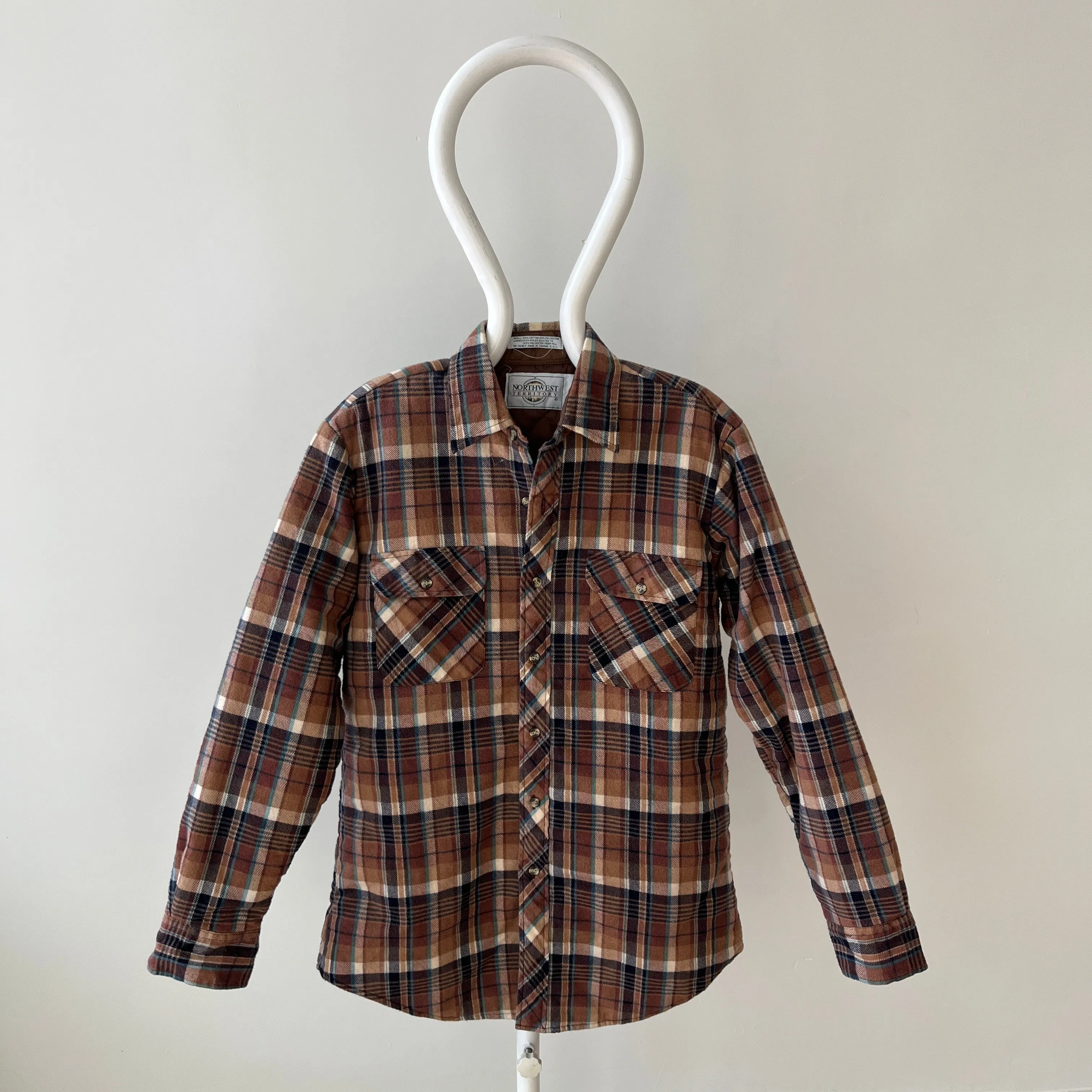 1980/90s Insulated Flannel Jacket/Shirt/Shaket - Excellent Shape