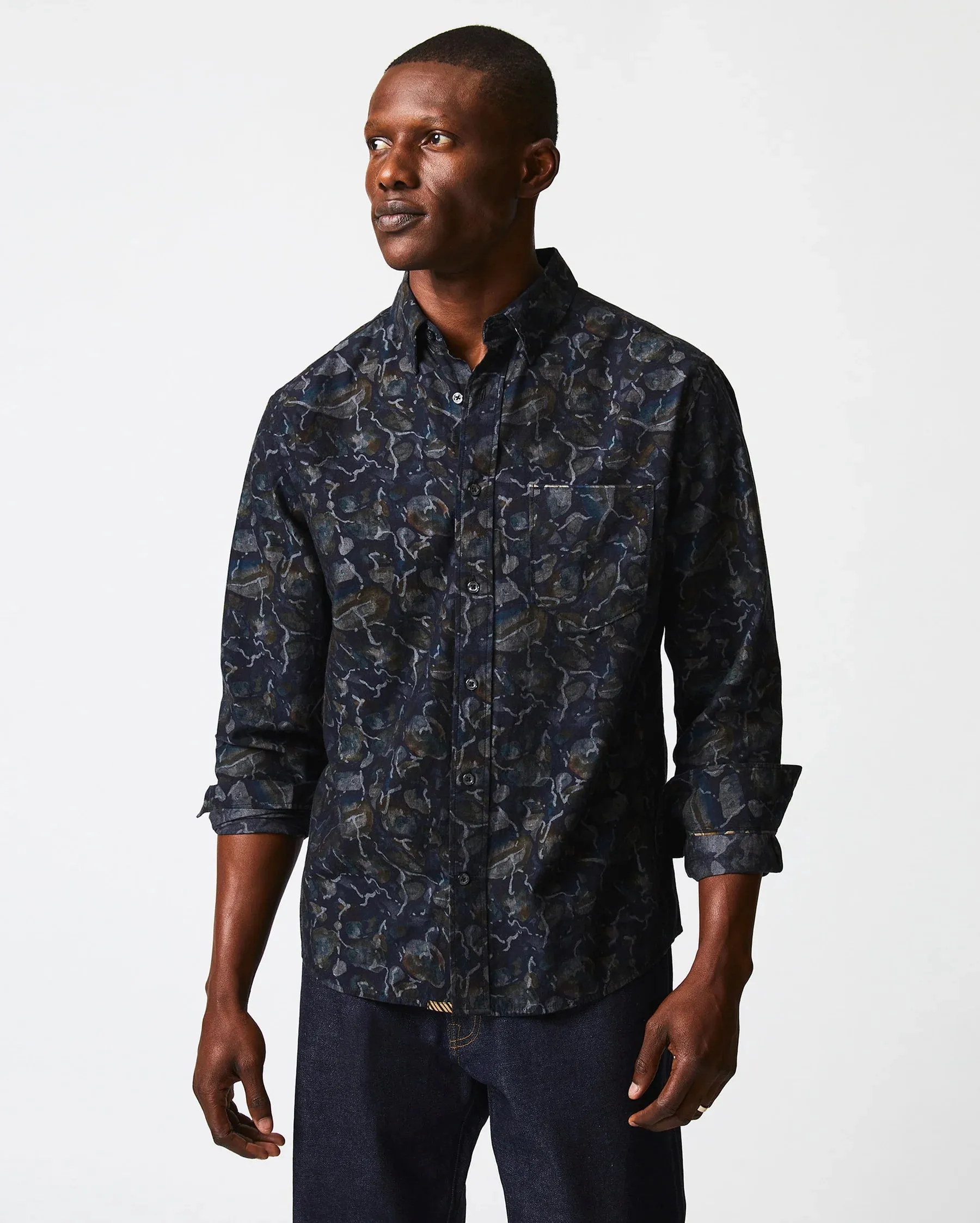 Billy Reid Lowtide Msl 1-Pocket Shirt