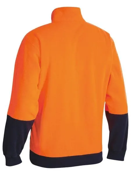 Bisley Hi Vis Polarfleece Zip Pullover (BK6889)