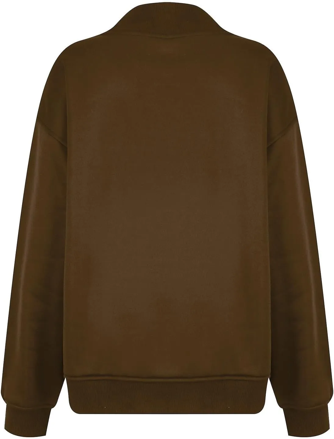 Ceboyel Fall Sweatshirts For Women 2023 Oversized Pullover Shirts High Neck Long Sleeve Tops Y2K Trendy Fashion Clothing