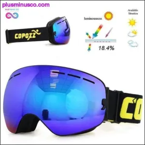 Double Layer Ski Goggles || PlusMinusco.com