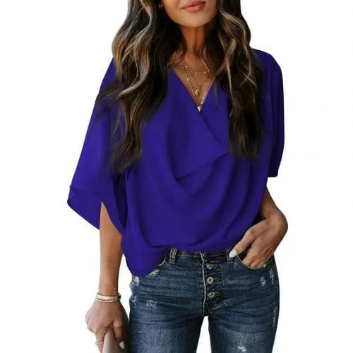 DressBetty - Women Fashion V Neck T-shirter