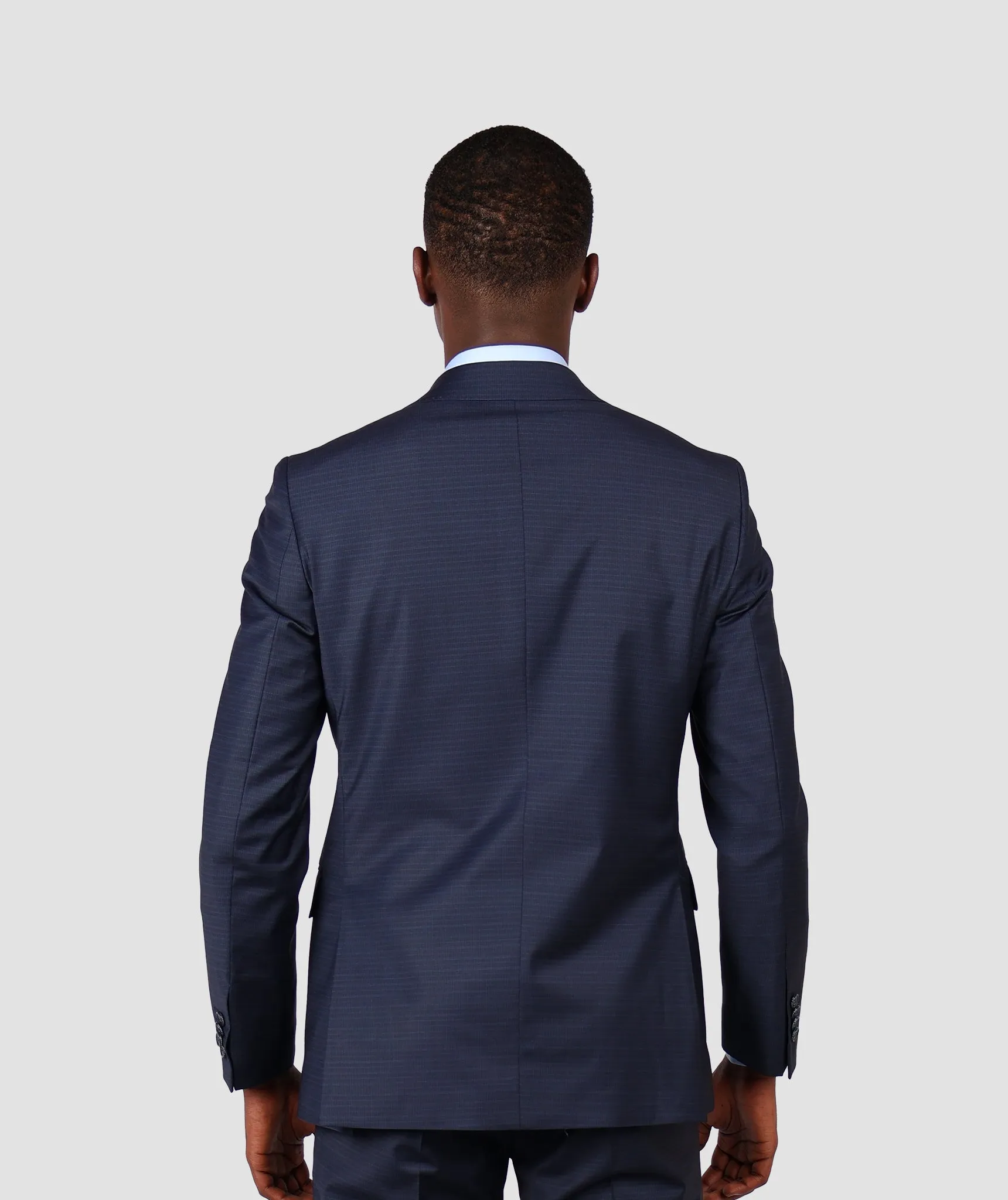 DS Damat Blue Regular Fit Suit