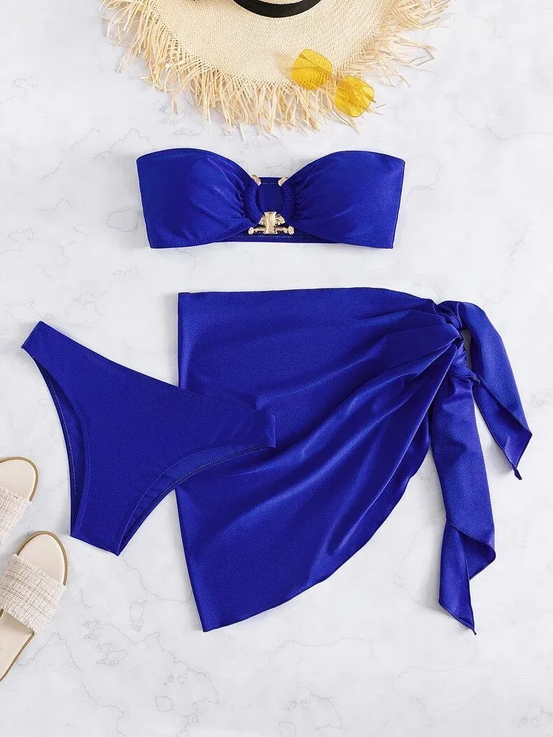 Luna Three Piece Swimsuit