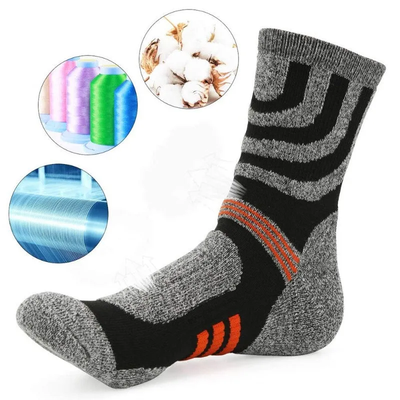 Men Thicken Padded Sports Socks