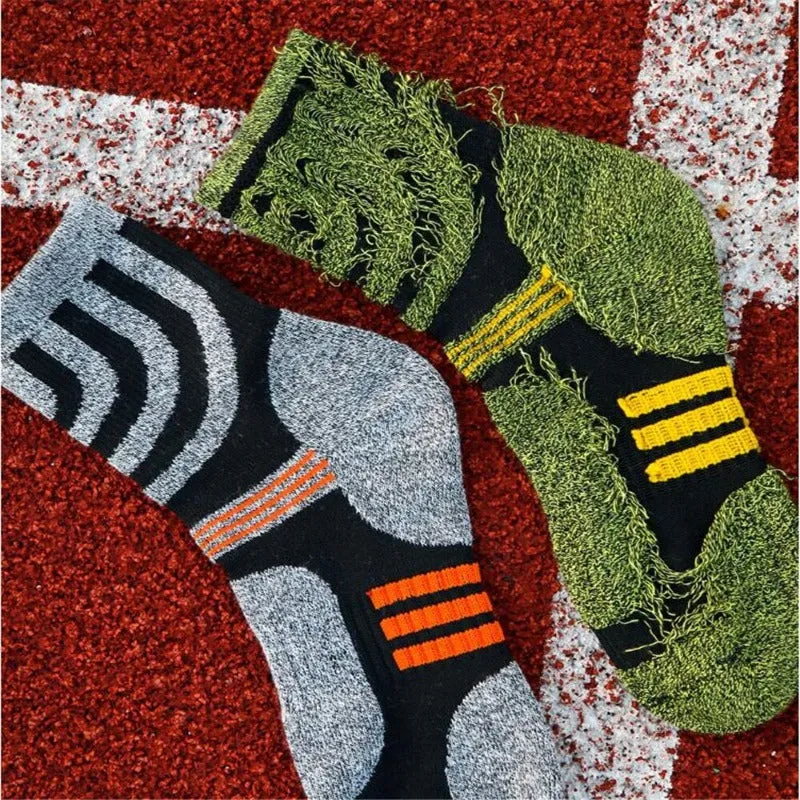 Men Thicken Padded Sports Socks