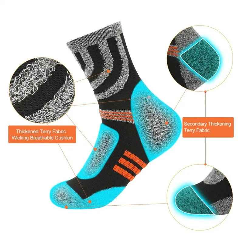 Men Thicken Padded Sports Socks