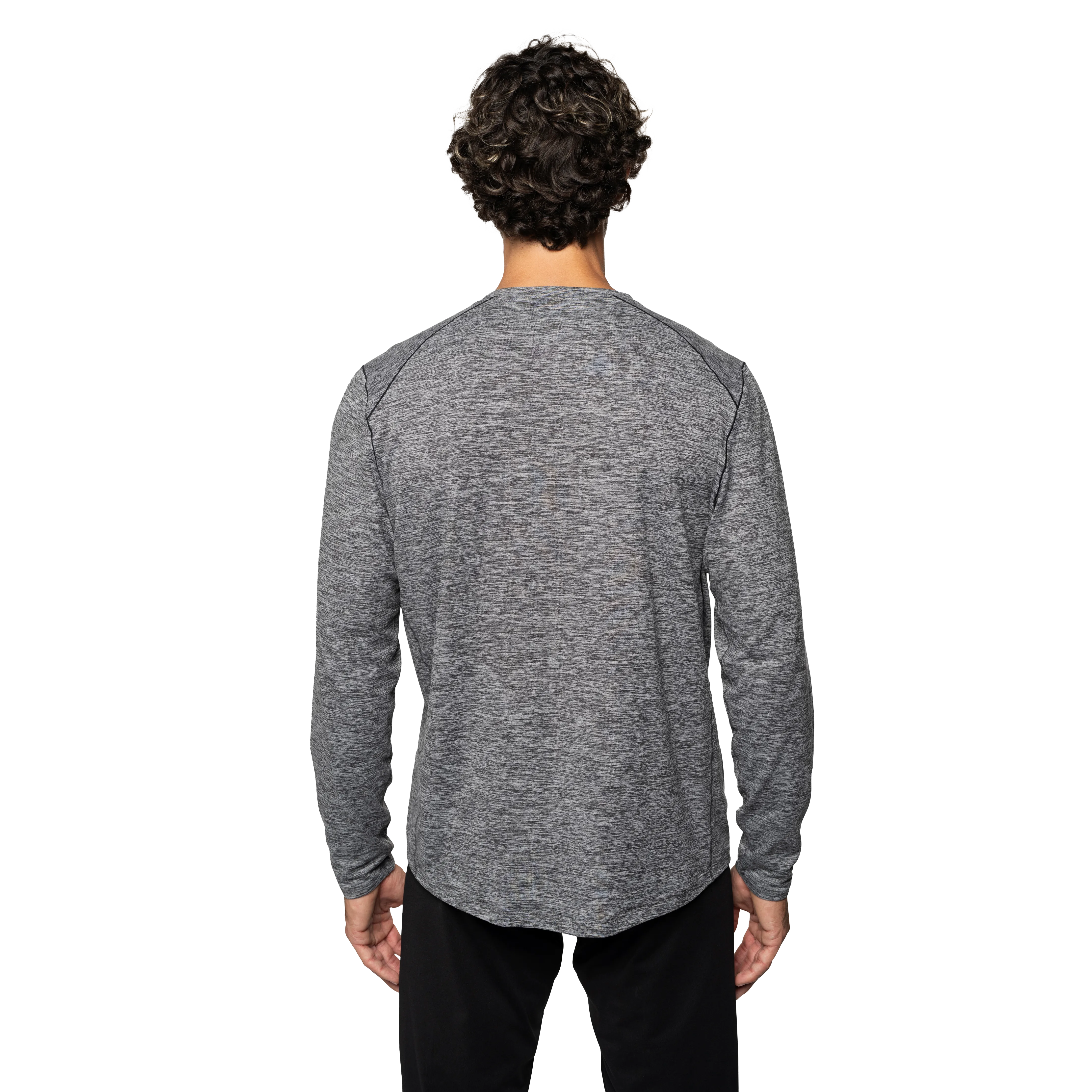 Men's Clima-Tek Crewneck - Grey Heather