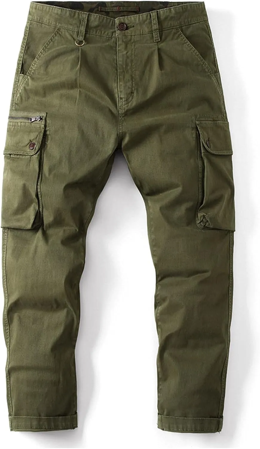 Mens Jean Cargo Pants Casual Tactical Pants Outdoor Slim Fit Overalls Trousers with Multi-Pockets Jogging Sweatpants