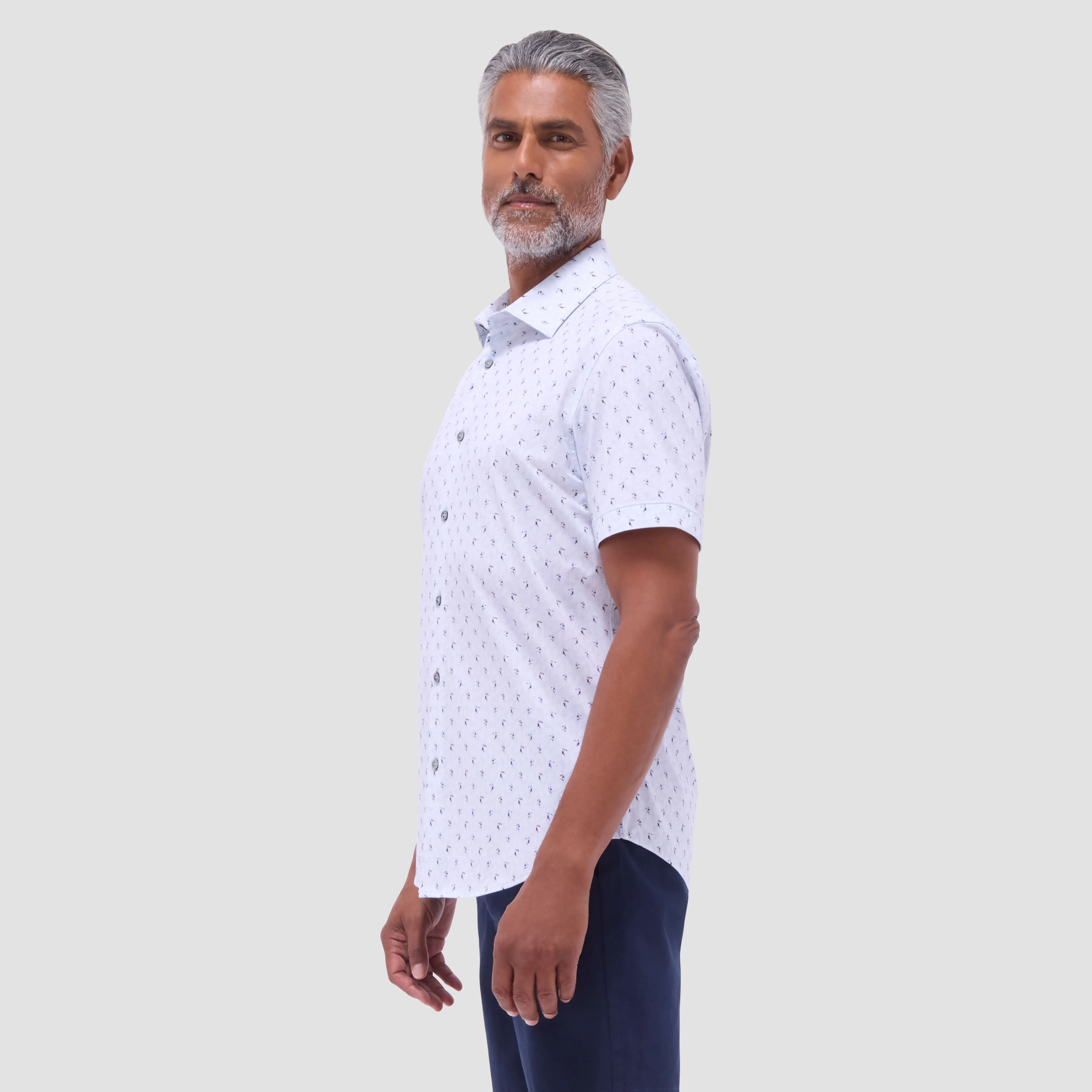 Miles Toucan OoohCotton Short-Sleeve Shirt