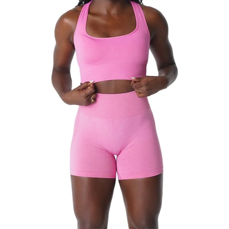 Nvgtn Ignite Seamless Sports Bra Spandex Fitness Top Elastic Breathable bralette
