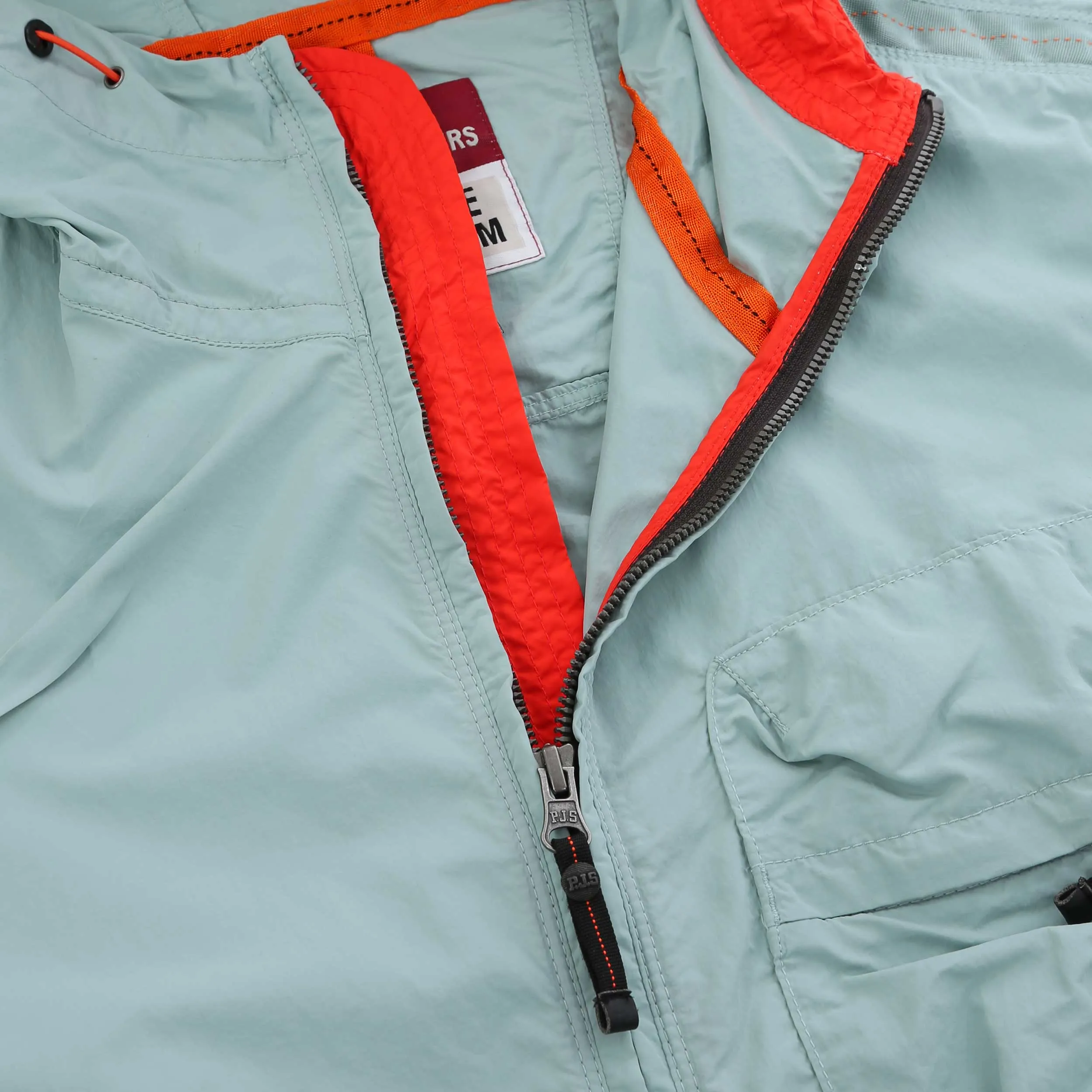 Mens Parajumpers Nigel Hooded Jacket in Stylish Mineral Green