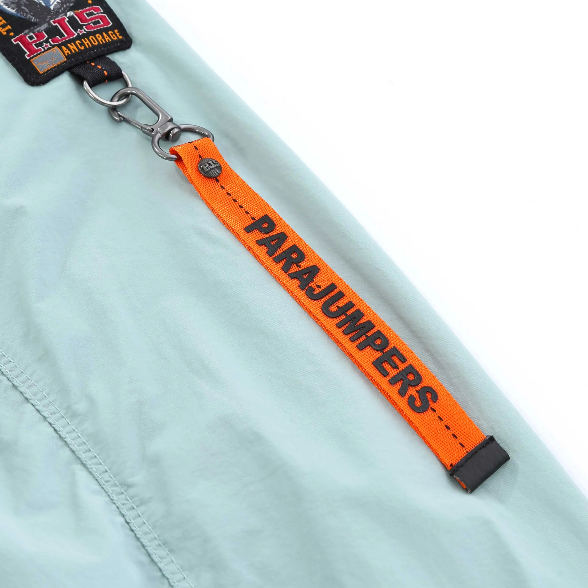 Mens Parajumpers Nigel Hooded Jacket in Stylish Mineral Green