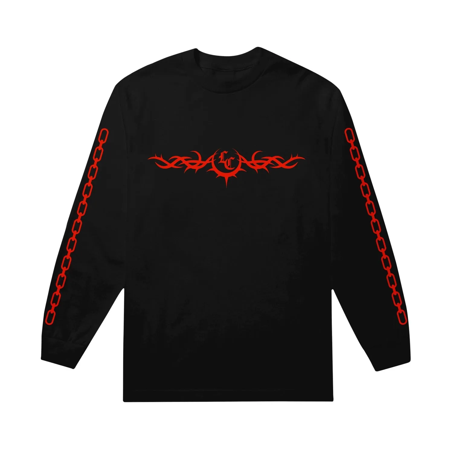 Tribal Black Long Sleeve Tee