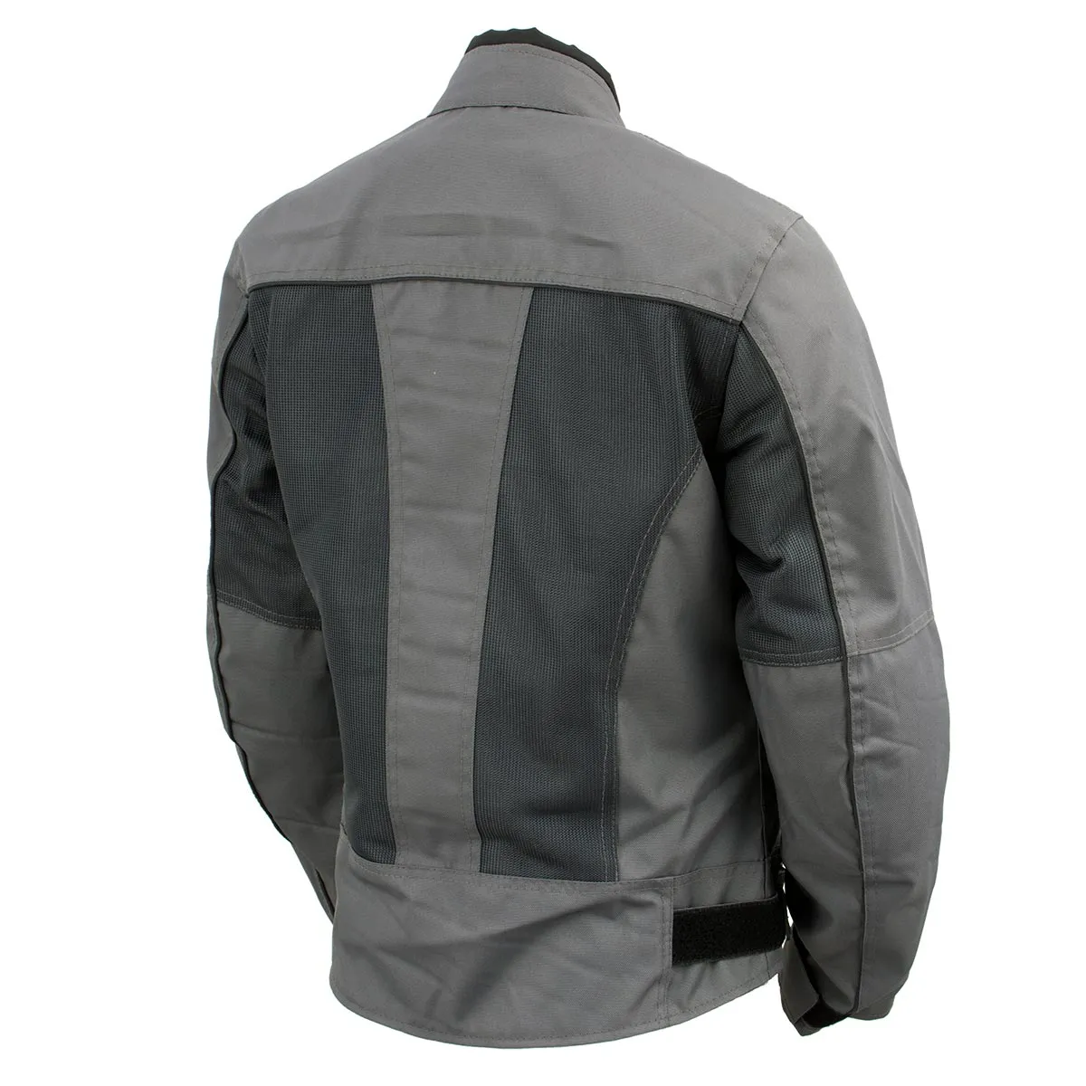 Xelement Women's Shade Grey Textile and Mesh Scooter Motorcycle Biker